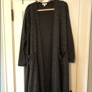 Lularoe Dark Grey Sarah